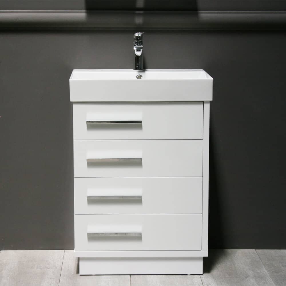 Adora 24" White Bathroom Cabinet