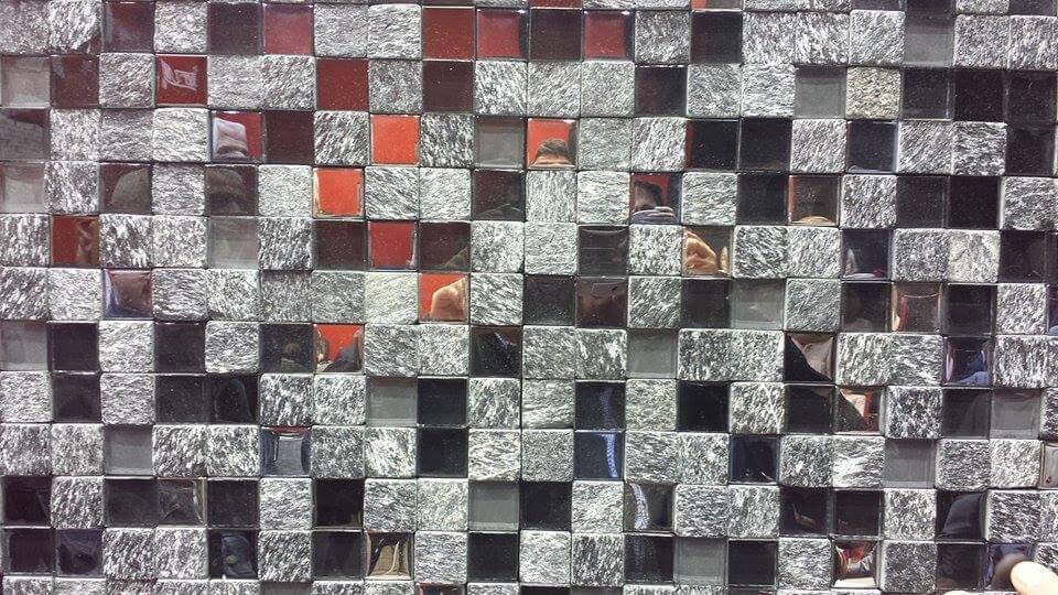 Cubic Black Mosaic