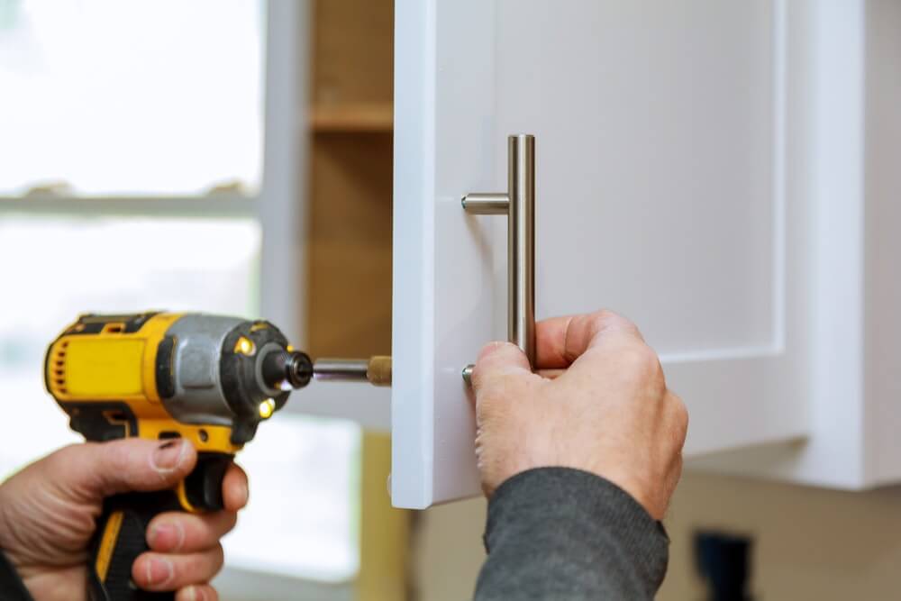 How to Install Kitchen Cabinet Handles