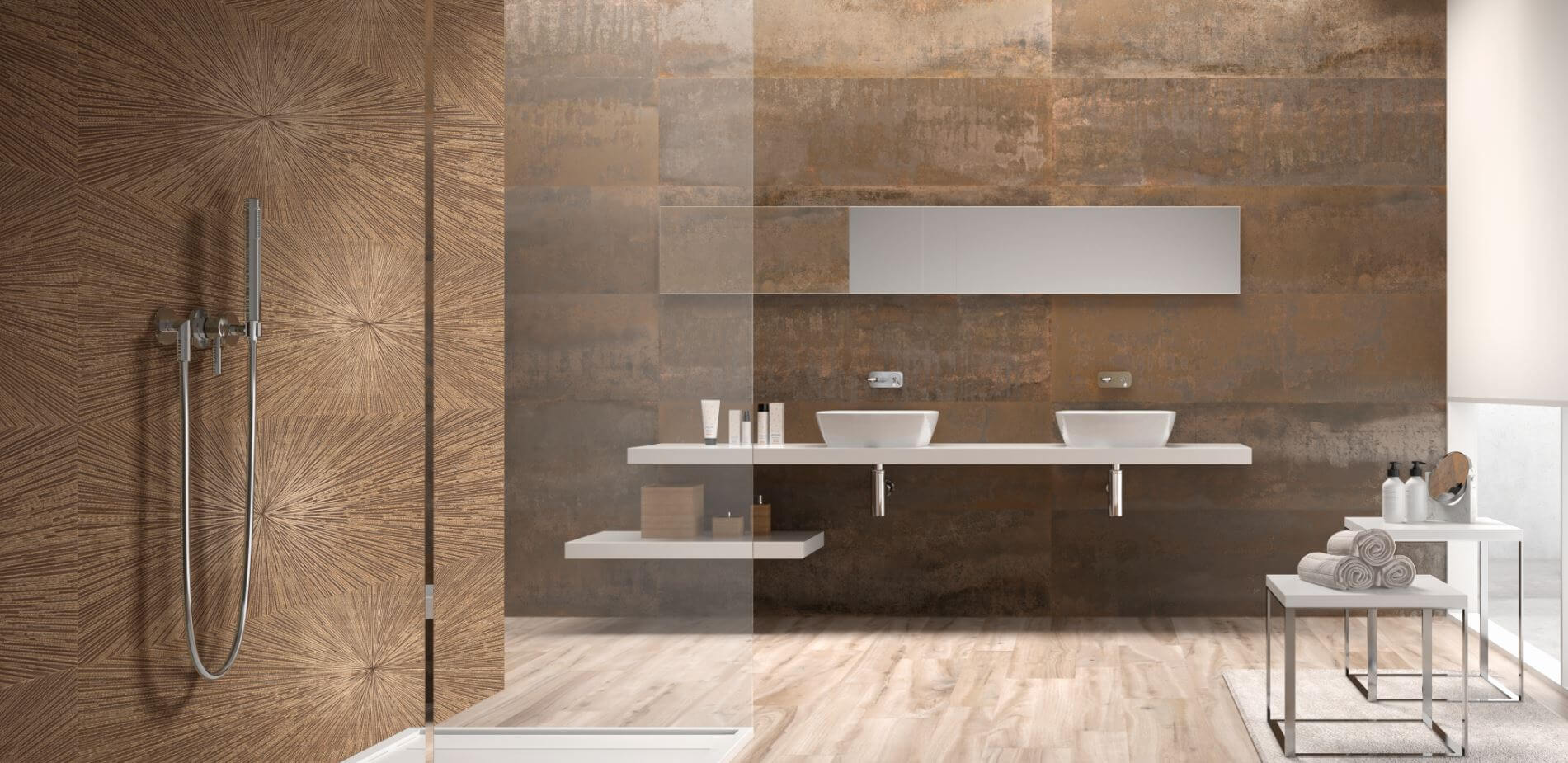 Ionic 12x48, 12x24 Wall & Floor Decorative Modern