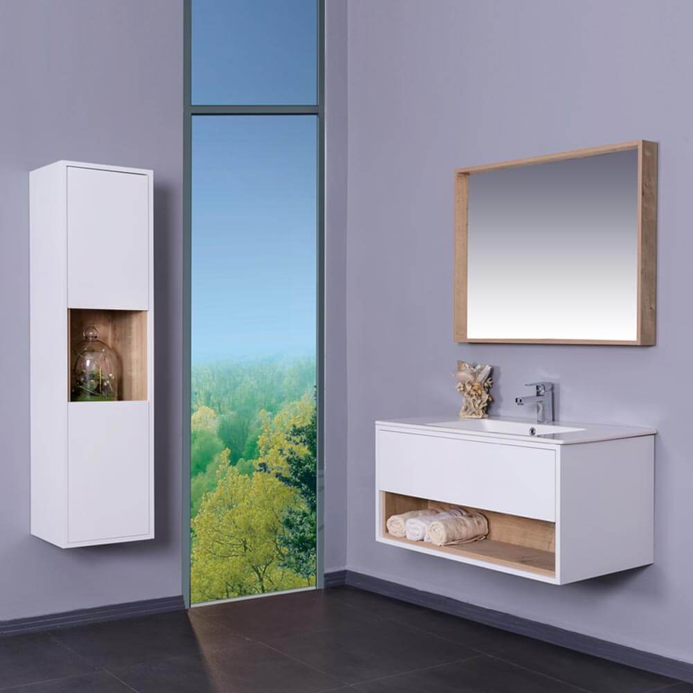 Missisipi 19 3/4" White Bathroom Cabinet