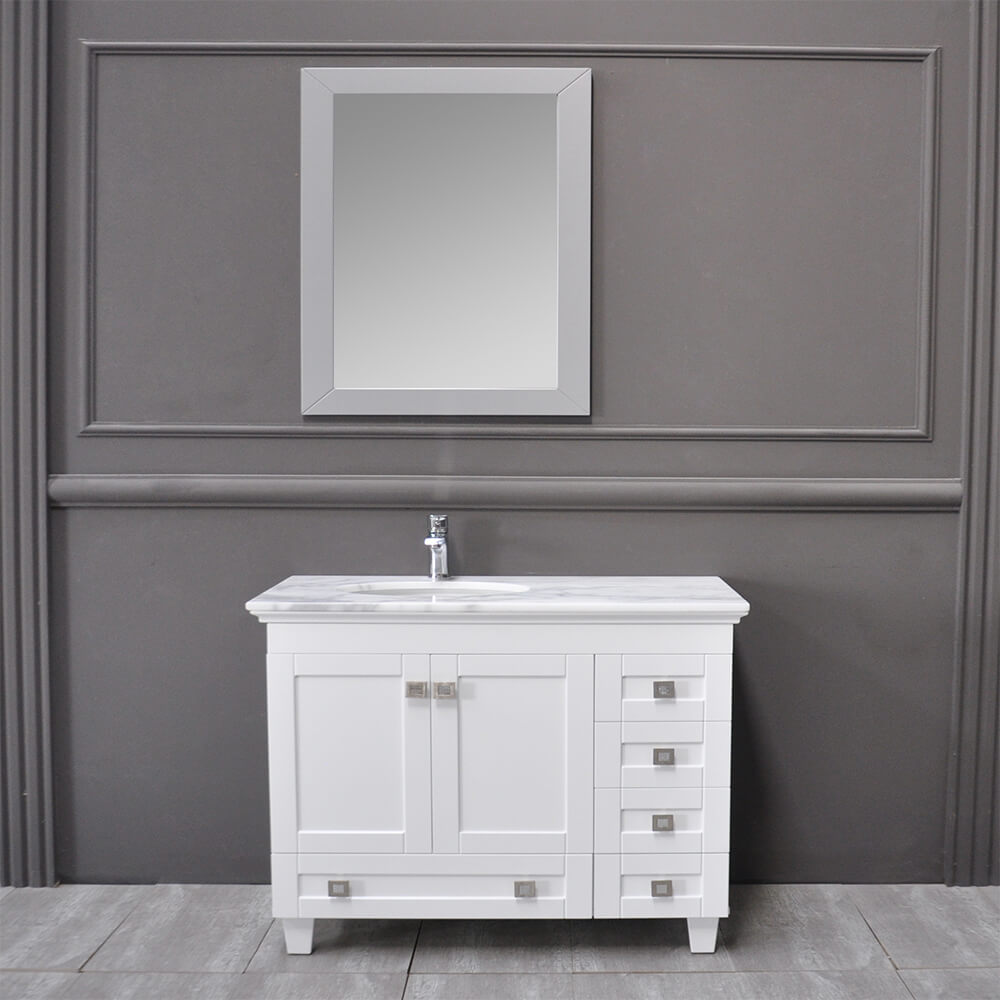 Otto Paloma 36" White Bathroom Vanity