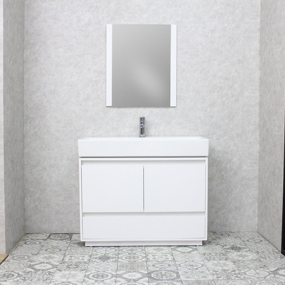 Romina 60" White Bathroom Cabinet