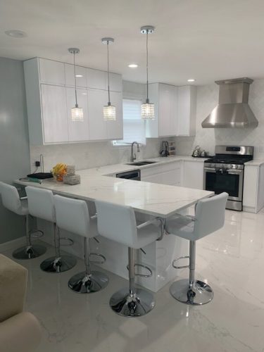 Kitchen Cabinets & Countertop Project, Bronx, NY