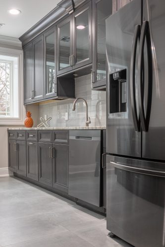 Kitchen Cabinets & Countertop Project, Franklin Lakes, NJ