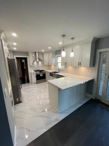 Kitchen Cabinets & Countertop Project, New City, NY