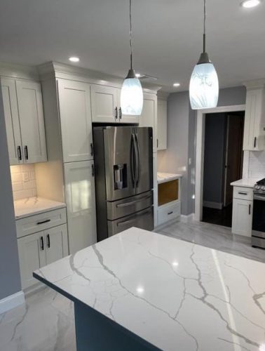 Kitchen Cabinets & Countertop Project, New City, NY