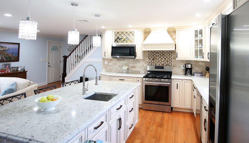 Kitchen Cabinets & Countertop Project, Rumson, NJ